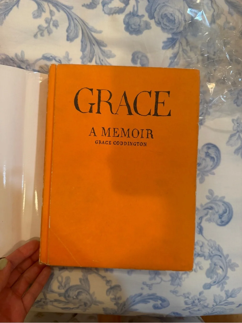 Grace: A Memoir by Grace Coddington - Orange Cover